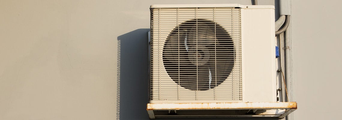 old air conditioning unit