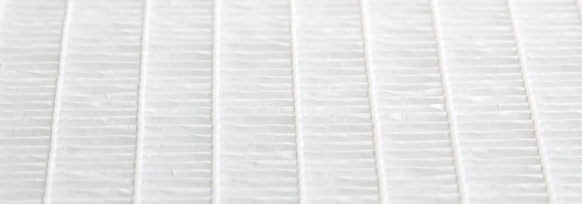 pleated HVAC air filter