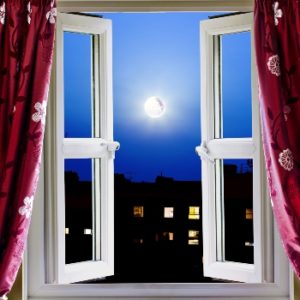 Open Window at Night