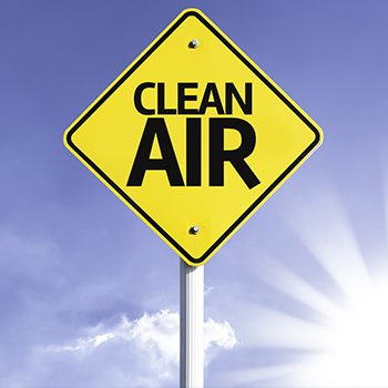 Clean Air Sign