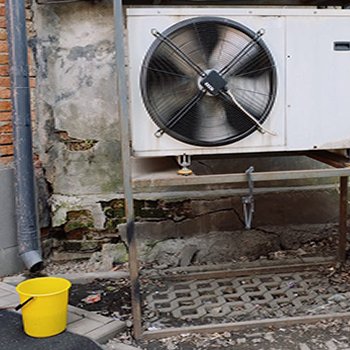 Old air conditioner needing to be replaced